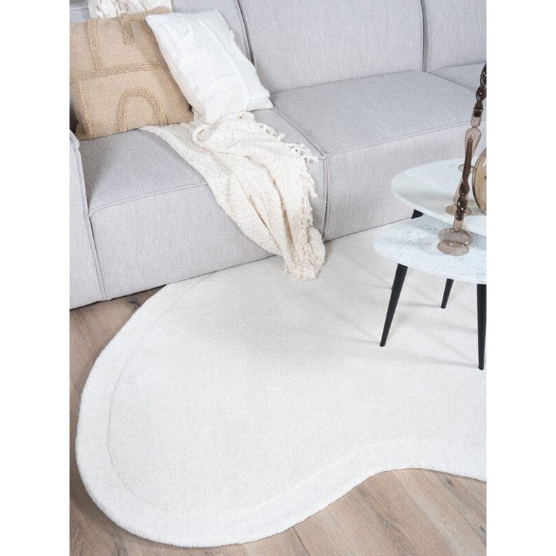 Vloerkleed Conga Ivory – Organisch 160 x 230 cm