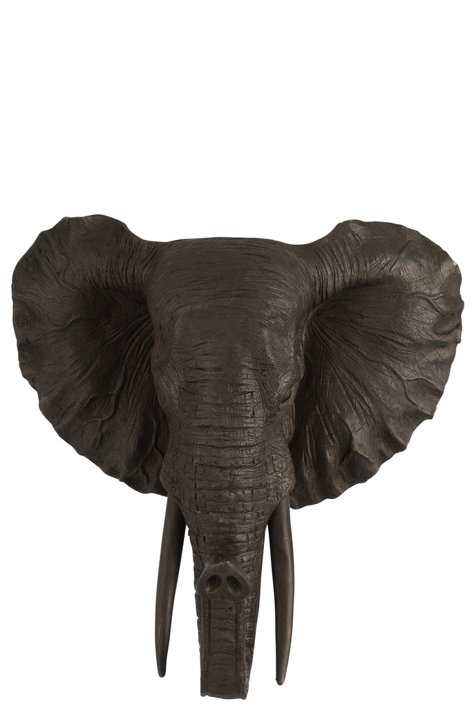 Olifant Hangend Poly Bruin