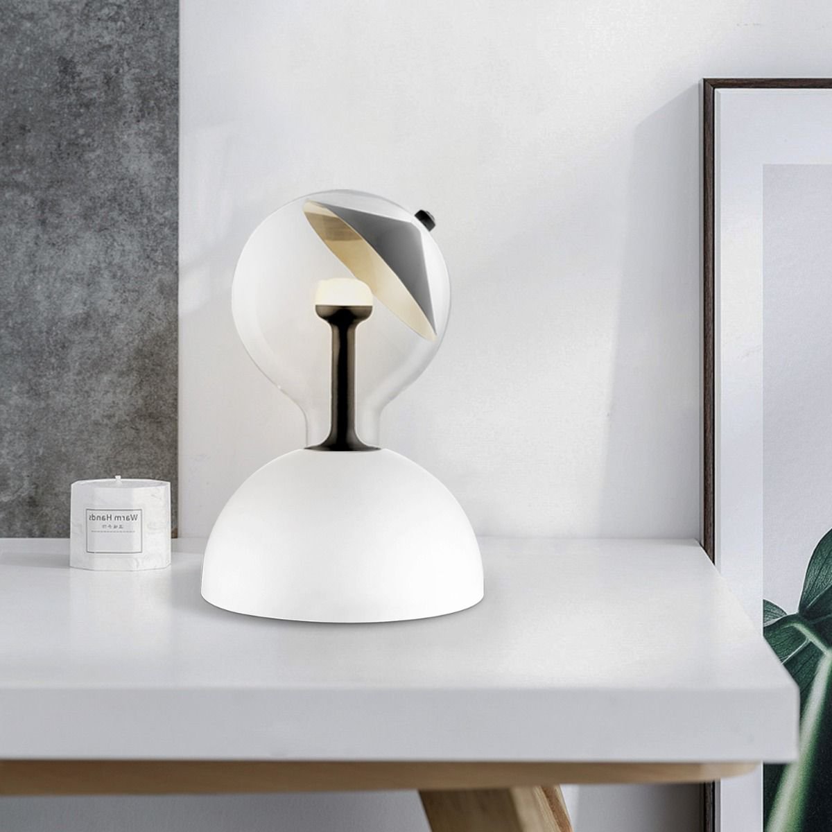Hanglamp Move Me - Bumb Cone 5.5W 2700K wit-zwart