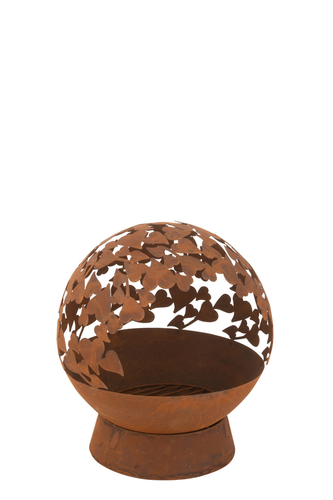 Vuurmand Ronde Harten IJzer Roest