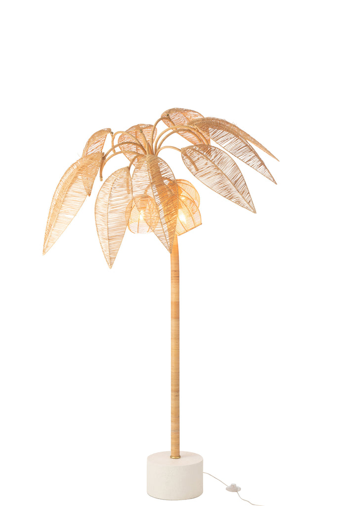 Vloerlamp Kokospalm Rotan Webbing Natura Klein