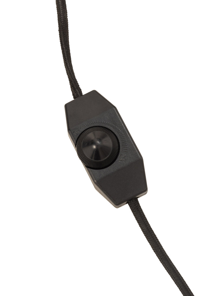 Vloerlamp Magali Staal/Glas Transparant