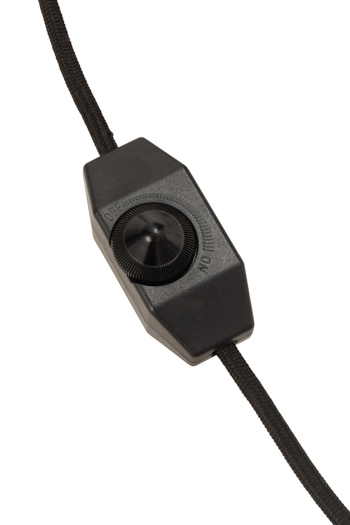 Vloerlamp Magali Staal/Glas Wit