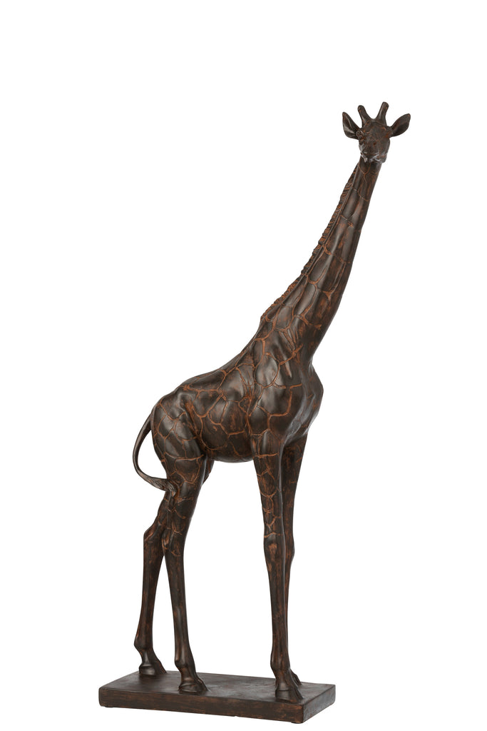 Giraffe Poly Bruin Klein