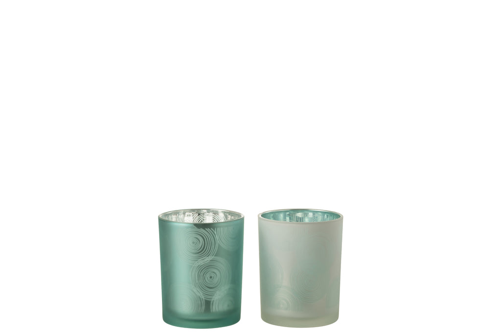 Stormglas met spiralen, mix Medium Assortiment Van 2