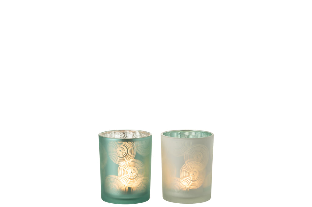Stormglas met spiralen, mix Medium Assortiment Van 2