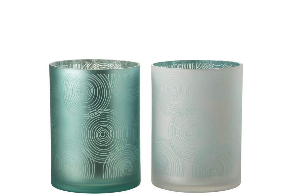 Stormglas met spiralen, mix Extra Groot Assortiment Van 2