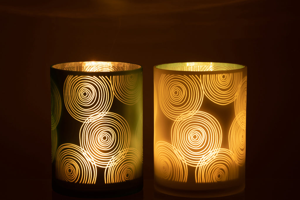 Stormglas met spiralen, mix Extra Groot Assortiment Van 2