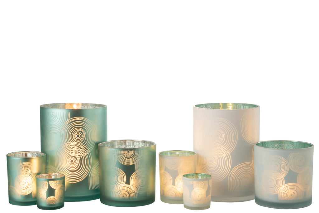 Stormglas met spiralen, mix Extra Groot Assortiment Van 2