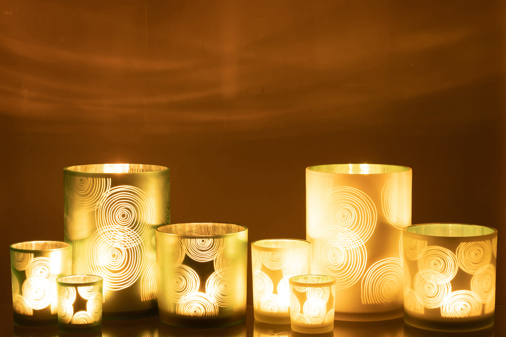 Stormglas met spiralen, mix Extra Groot Assortiment Van 2