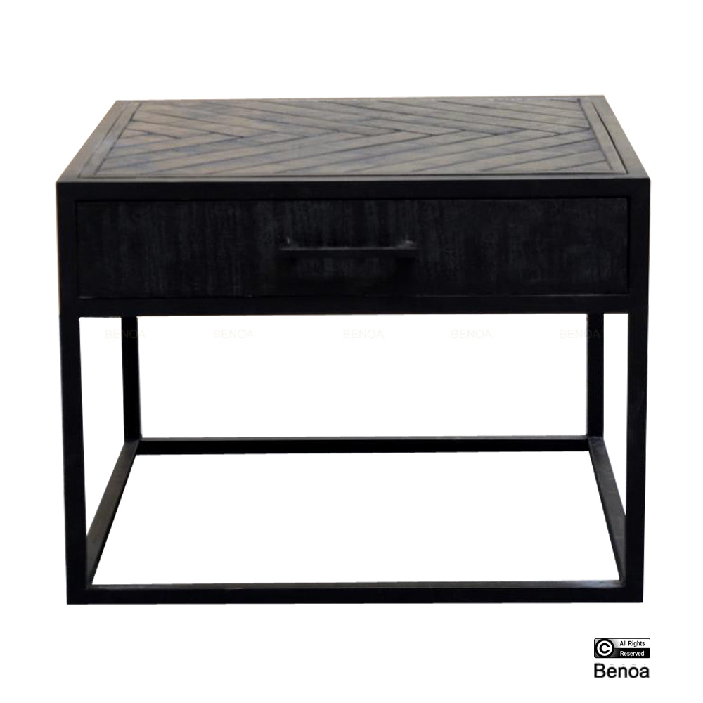 Jax 1 lade salontafel zwart 60