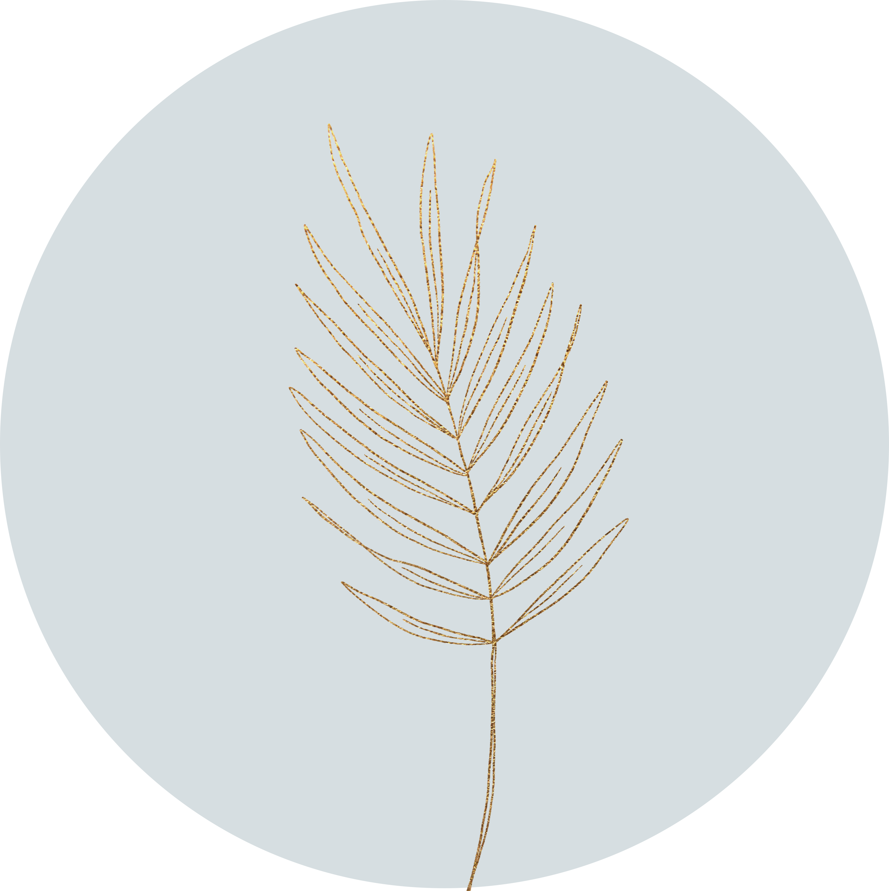 Label2X Leaf blue Forex 20 cm beschadigd woonaccessoires homedecoratie