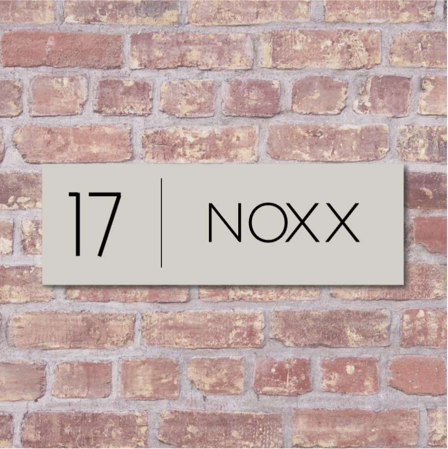 Label2X Naambordje rechthoek Naambordje mini rechthoek woonaccessoires homedecoratie