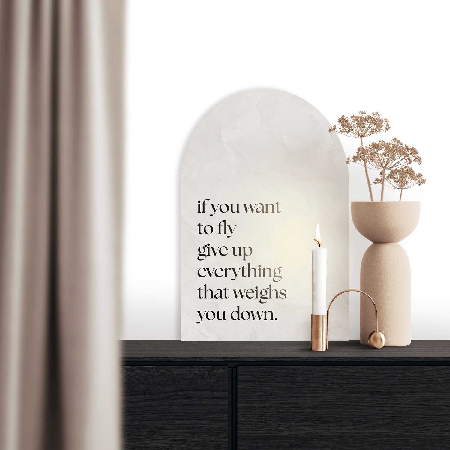 Label2X Ontwerp je eigen boog met quote woonaccessoires homedecoratie