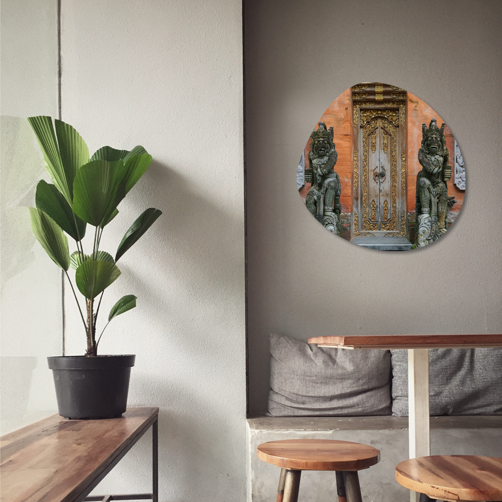 Label2X Muurvorm organisch Organische vorm door woonaccessoires homedecoratie