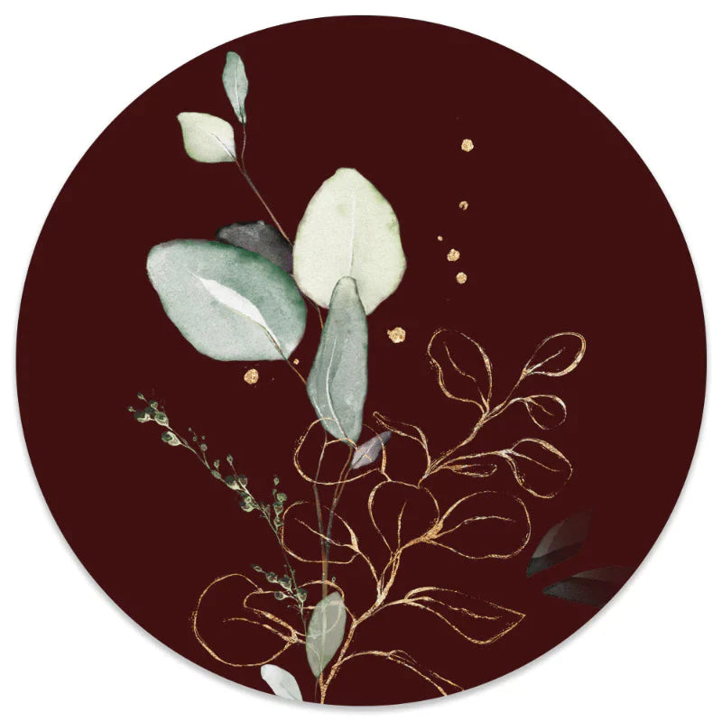 Label2X Red gold Forex 60 cm beschadigd woonaccessoires homedecoratie