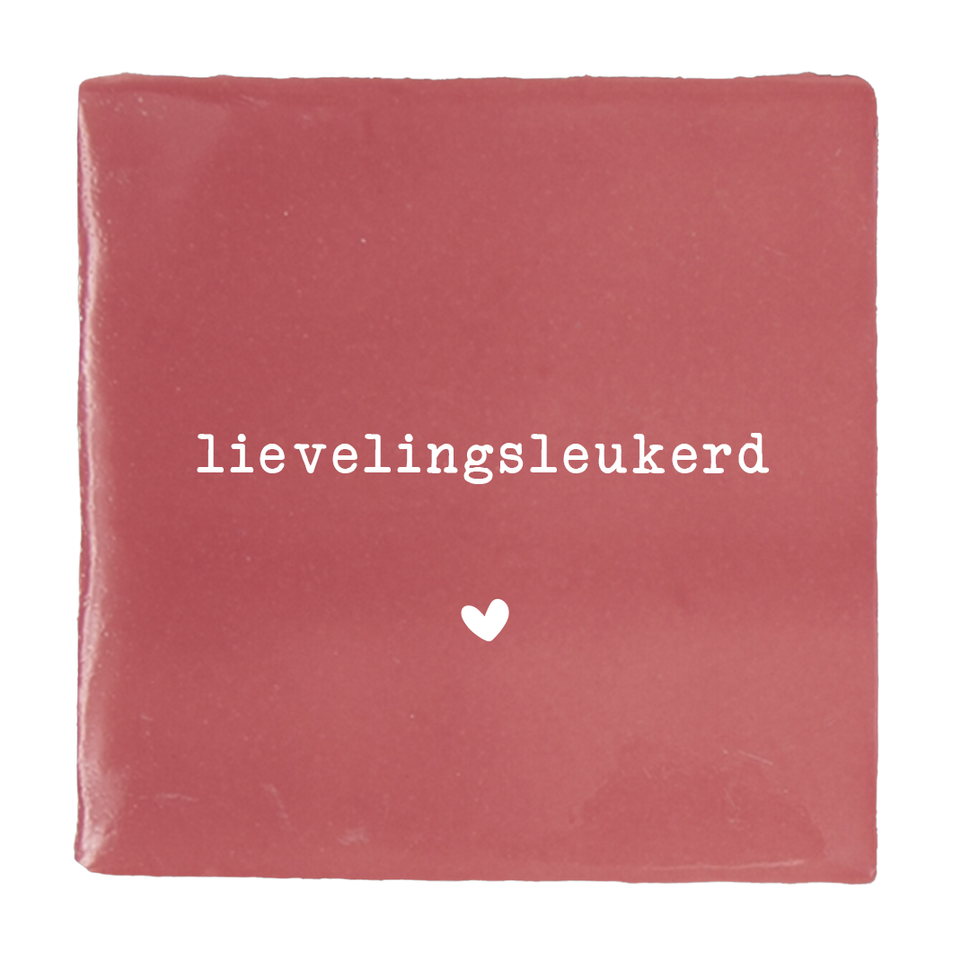 Label2X Roze met wit / Nee ik hoef er geen extra&