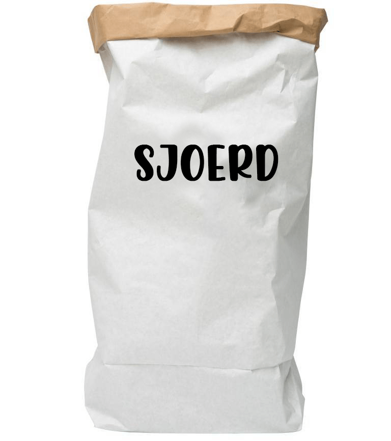 Label2X speelgoedzakken Speelgoedzak naam stoer