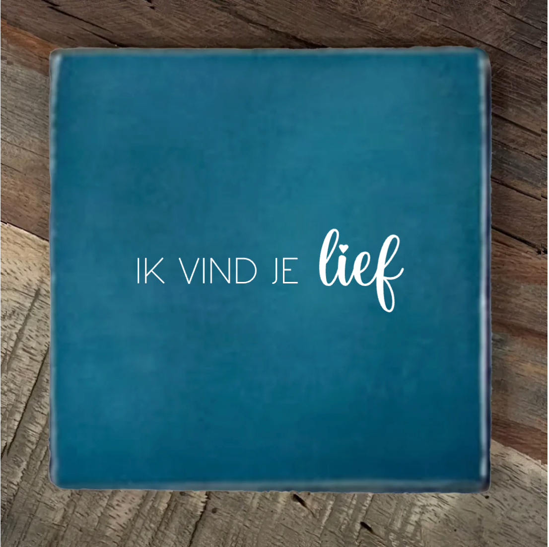 Label2X Tegeltje ik vind je lief woonaccessoires homedecoratie
