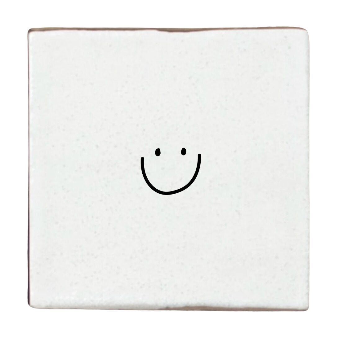 Label2X Tegeltje met smiley woonaccessoires homedecoratie