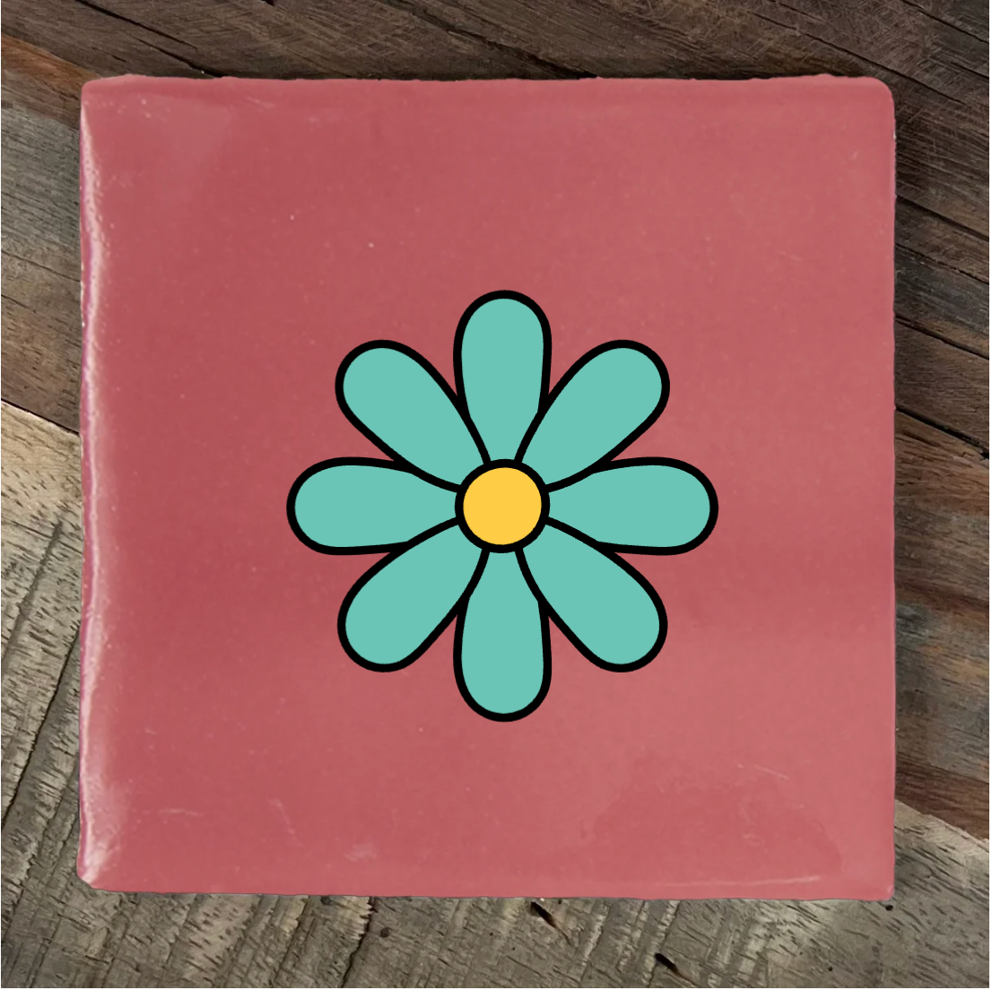 Label2X Tegeltje retro woonaccessoires homedecoratie