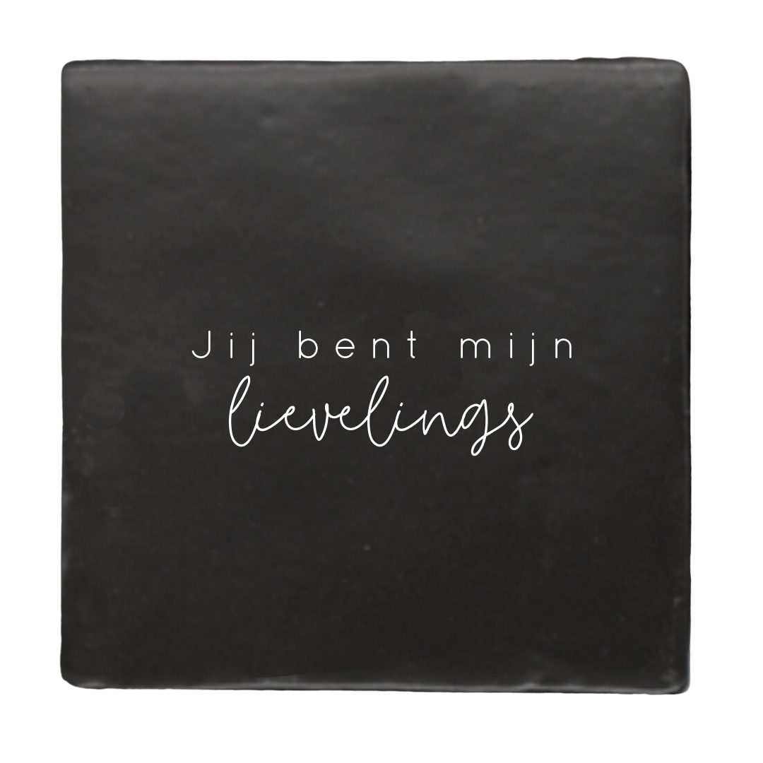 Label2X Tegeltje | Jij bent mijn lievelings woonaccessoires homedecoratie