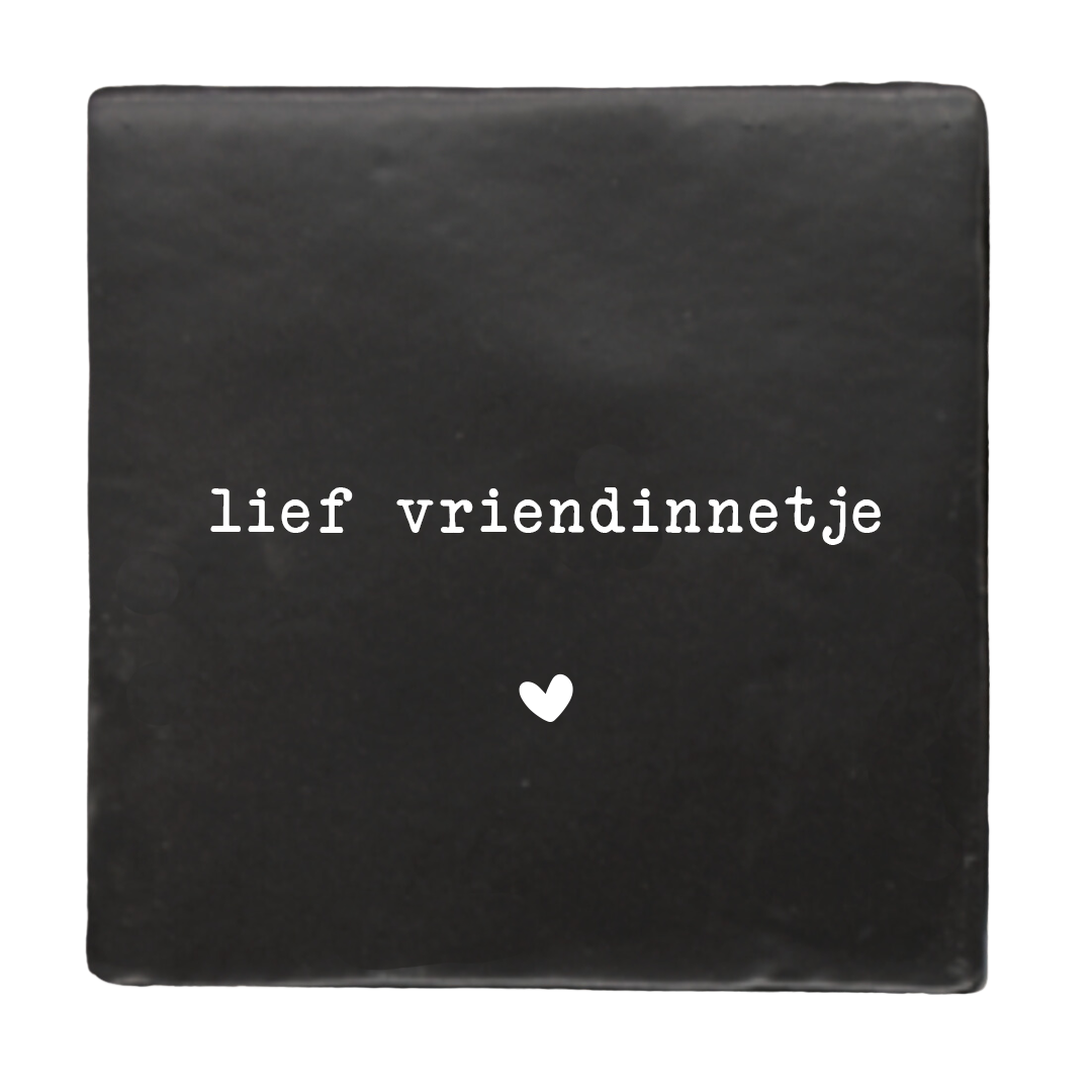 Label2X Zwart met wit / Nee ik hoef er geen extra&