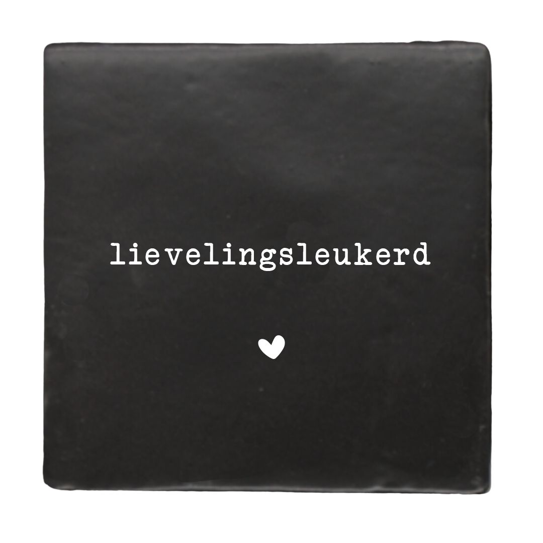 Label2X Zwart met wit / Nee ik hoef er geen extra&