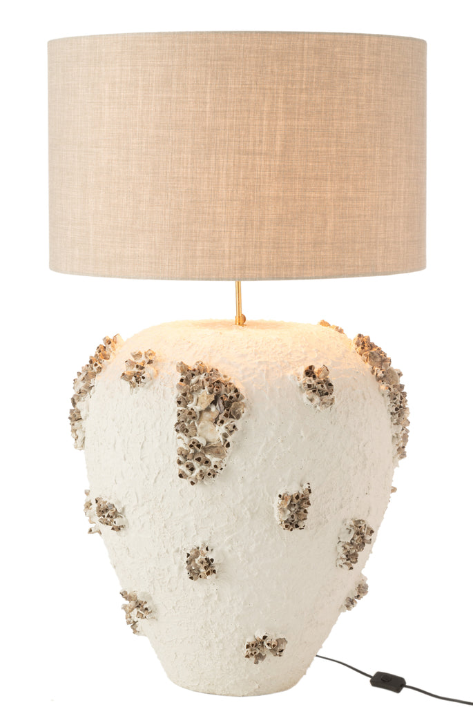 Lamp+Shade Jilly Terracotta White/Brown