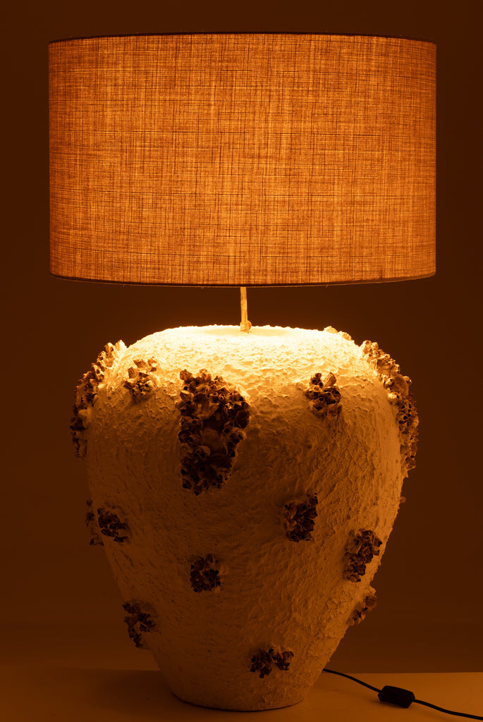 Lamp+Shade Jilly Terracotta White/Brown