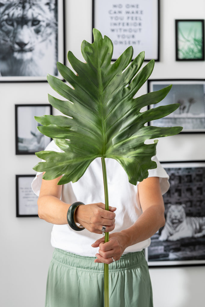 Blad Plastic Donkergroen