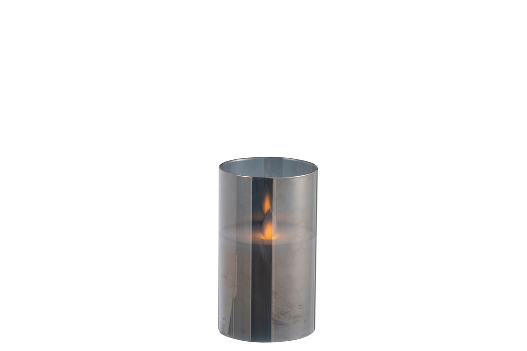 Ledlamp Schijnend Glas Grijs Klein