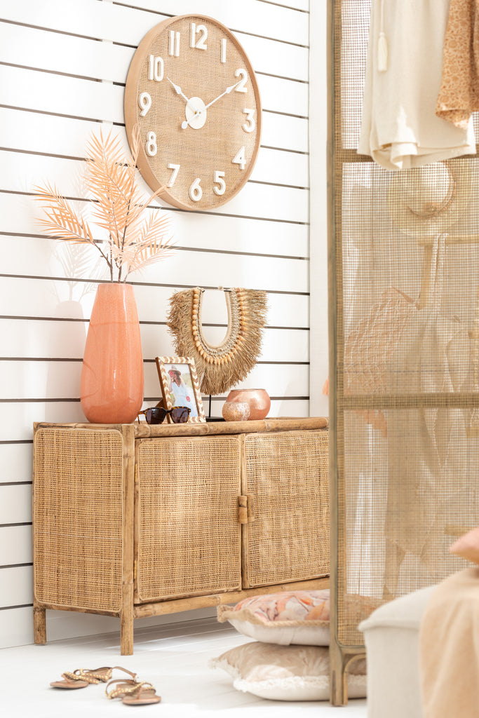 Ketting+Standaard Dora Schelpen/Zeegras Beige Klein