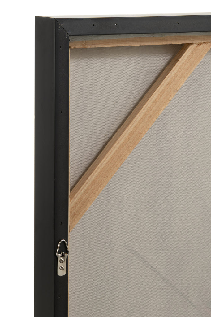 Schilderij Afrikaanse vrouw Hout/Canvas Mix (set van 2)