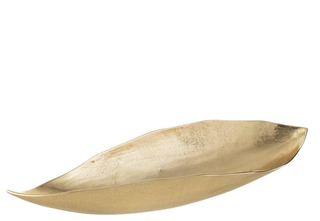 Plaat Aluminium Goud Groot