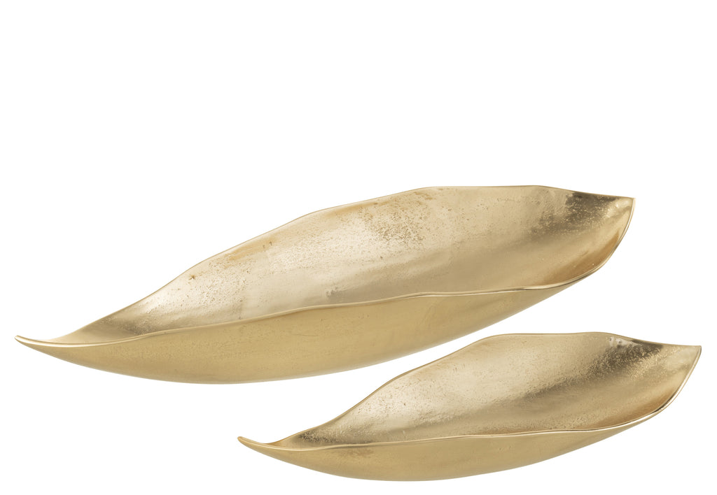 Plaat Aluminium Goud Groot