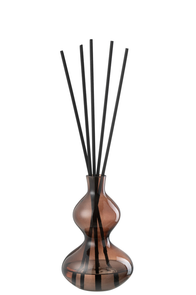 Geurolie Li-Ly Land glas bruin klein