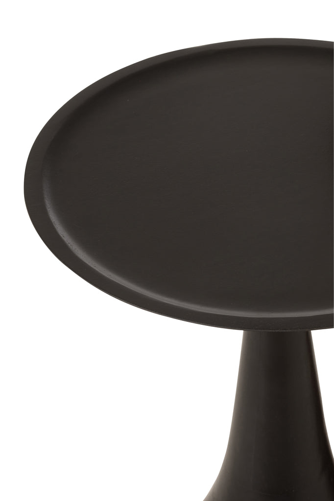 Set van 2 bijzettafels Paro mangohout bruin/zwart