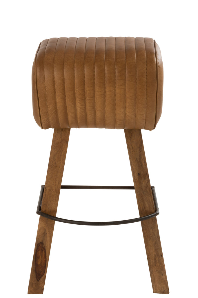 Kruk Gym Leer/Mangohout Kameel/Natuurlijk