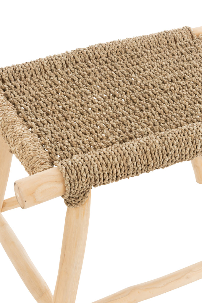 Kruk Timo Gras/Teakhout Natuurlijk Groot