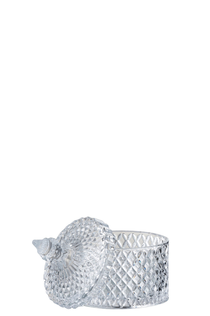 Opslagpot Snijcilinder Glas Transparant Middelgroot