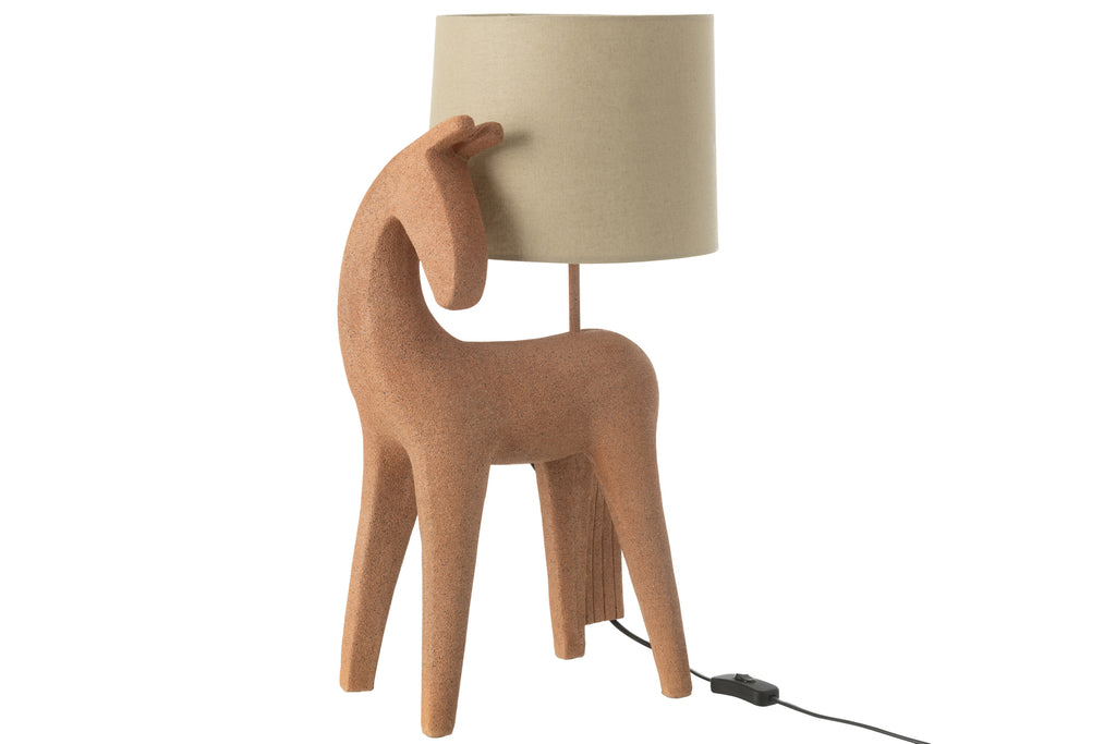 Tafellamp Paard Modern Hars Terra