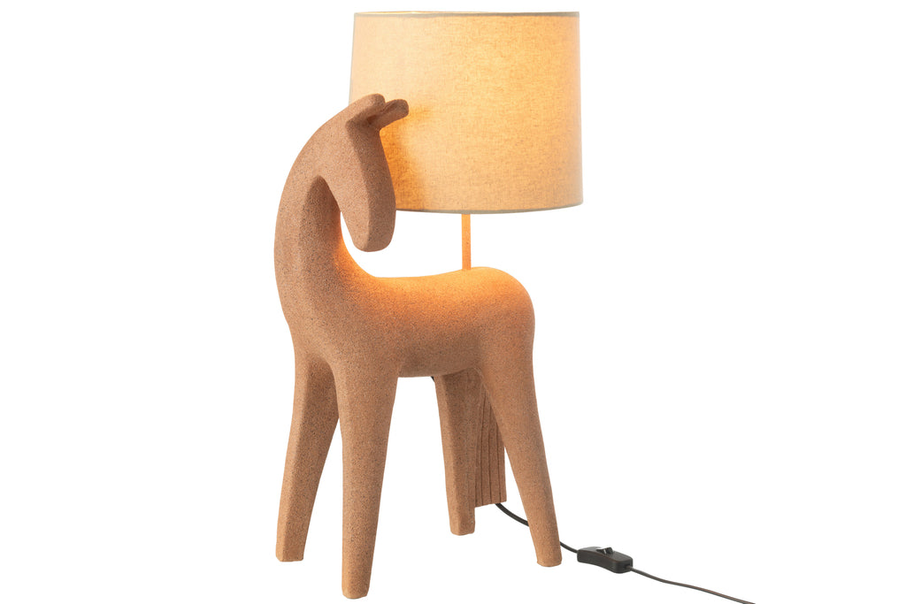Tafellamp Paard Modern Hars Terra