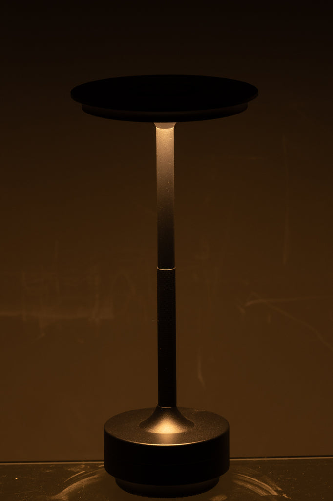 Table Lamp Led Touch Plastic Black