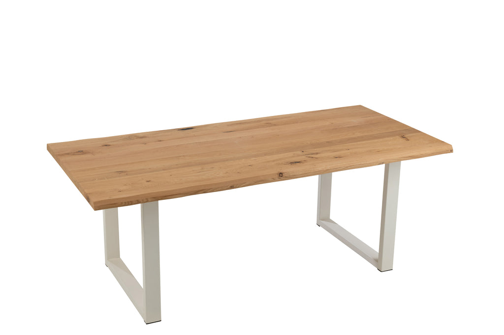 Tafelpoten Rechthoekig Staal Wit