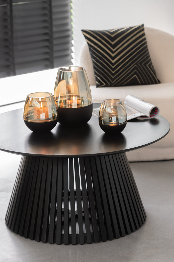 Tafel Vincent Mangohout Zwart Middelgroot