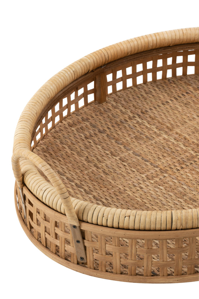 Plank Pick Rattan/Bamboe Natuurlijk Klein