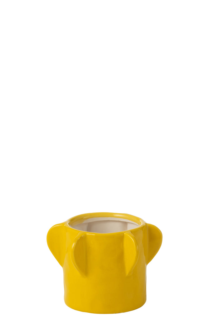 Vaas Juno Klei Geel Klein