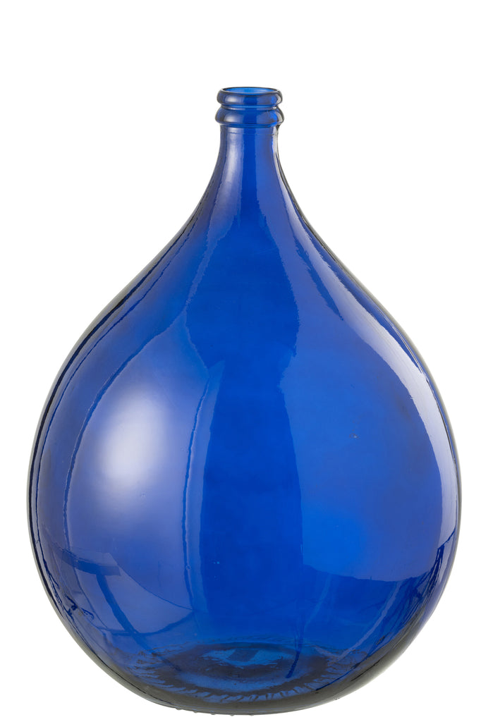 Vaas Lissabon Glas Blauw Groot
