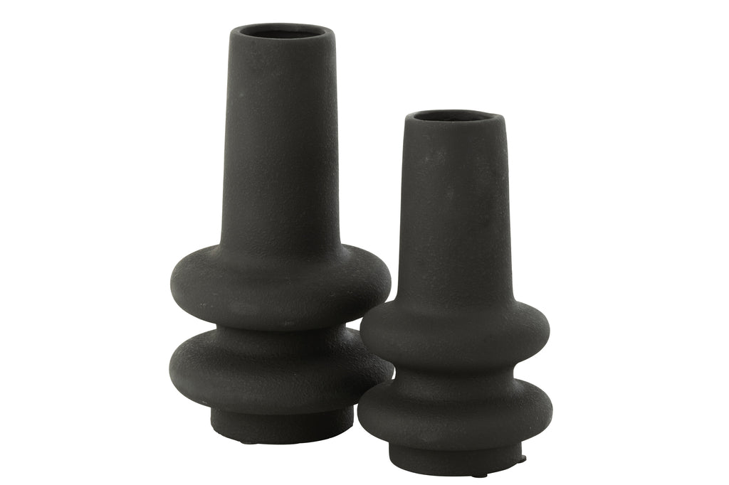 Vase Lyra Clay Black Large